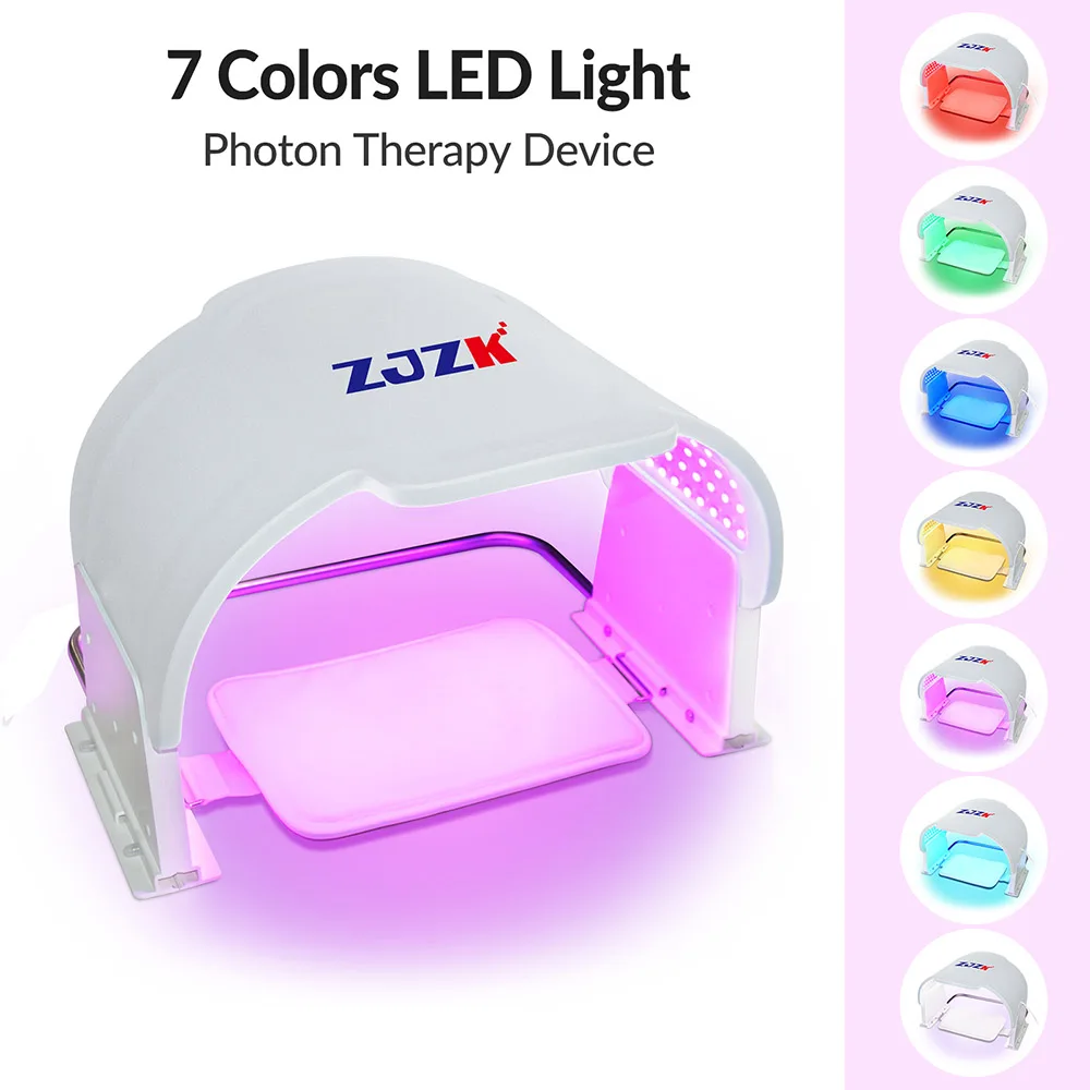 Skin Care Devices 7 Colors LED Mask Beauty Tools Phototherapy for Cosmetologist Use Blemish Removal Anti Wrinkle Acne Treatment