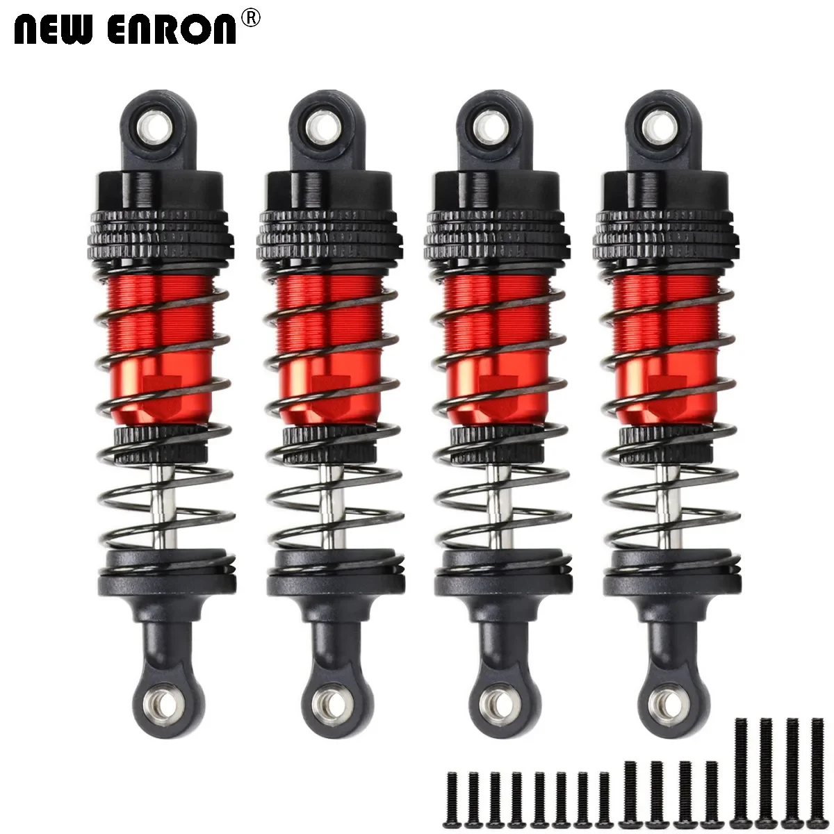 

NEW ENRON Aluminum Damper Shock Absorber 66mm 72mm For RC Car 1/12 1/14 1/16 Tamiya WLtoys Kyosho