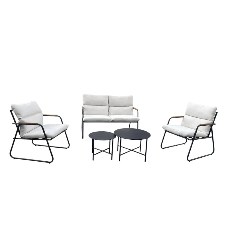 Sofa European style coffee shop  house garden courtyard outdoor wrought