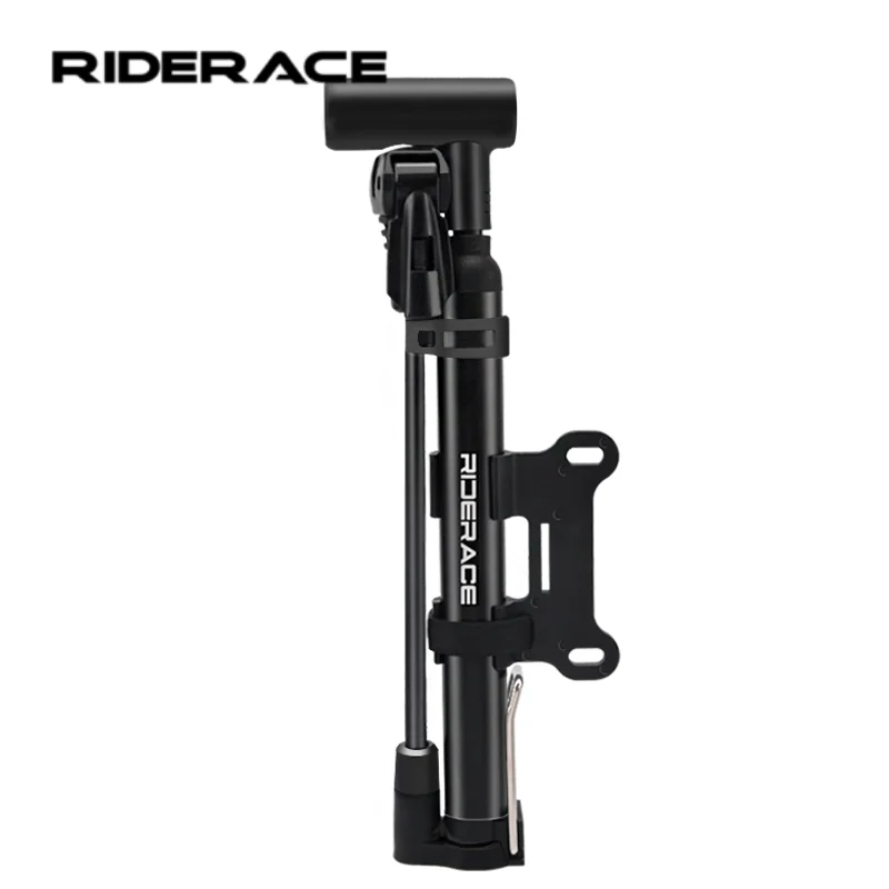 Fahrradreifen-Luftpumpe für Schrader- und Presta-Ventile, Fahrradzubehör, Fahrrad-Luftpumpe, Fußpumpe, tragbar, leicht, Handluftpumpe.