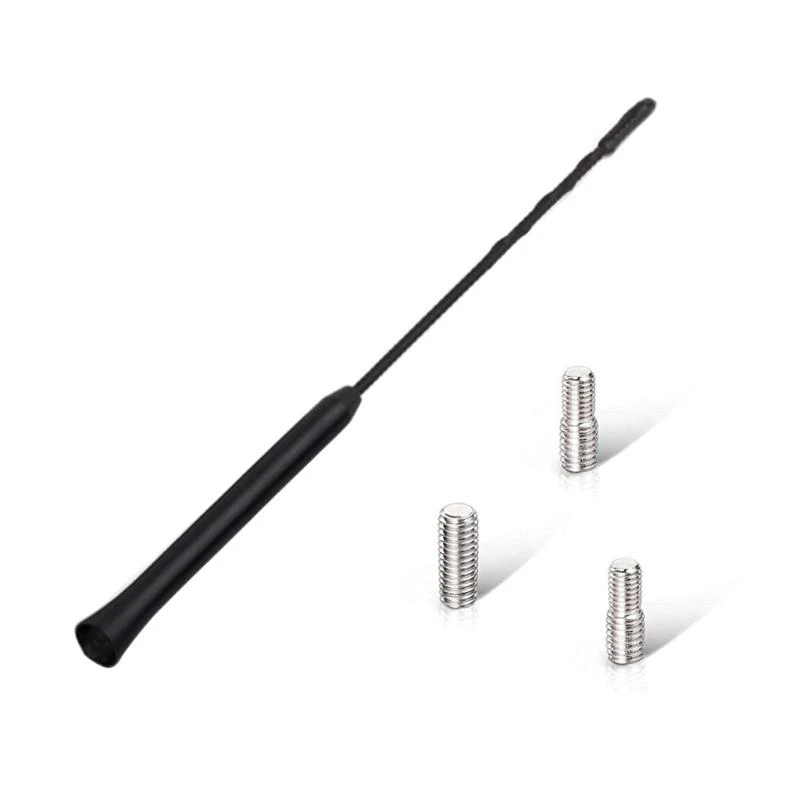 2025 جديد 16/11/9 بوصة سقف السيارة MastWhip ستيريو راديو FM إشارة الجوي العالمي تضخيم هوائي مع مسامير اكسسوارات السيارات #6