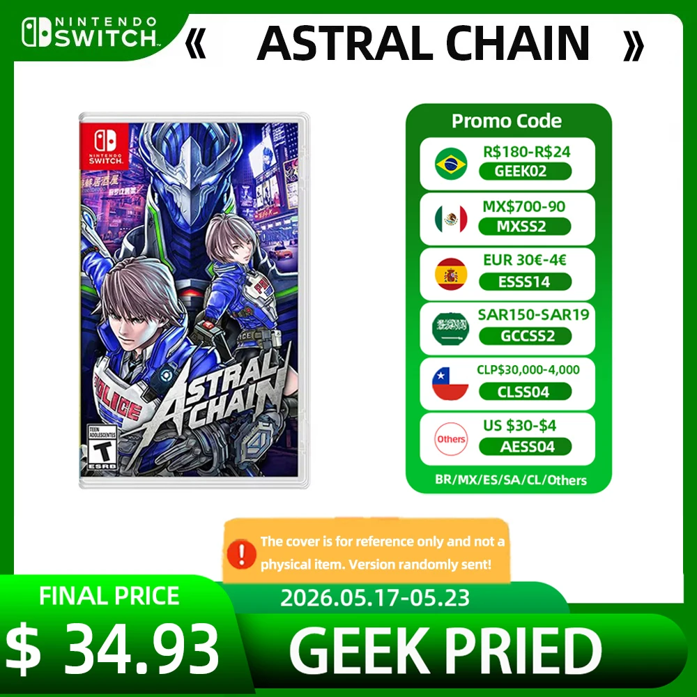 ASTRAL CHAIN Nintendo Switch Game Deals 100% Official Original