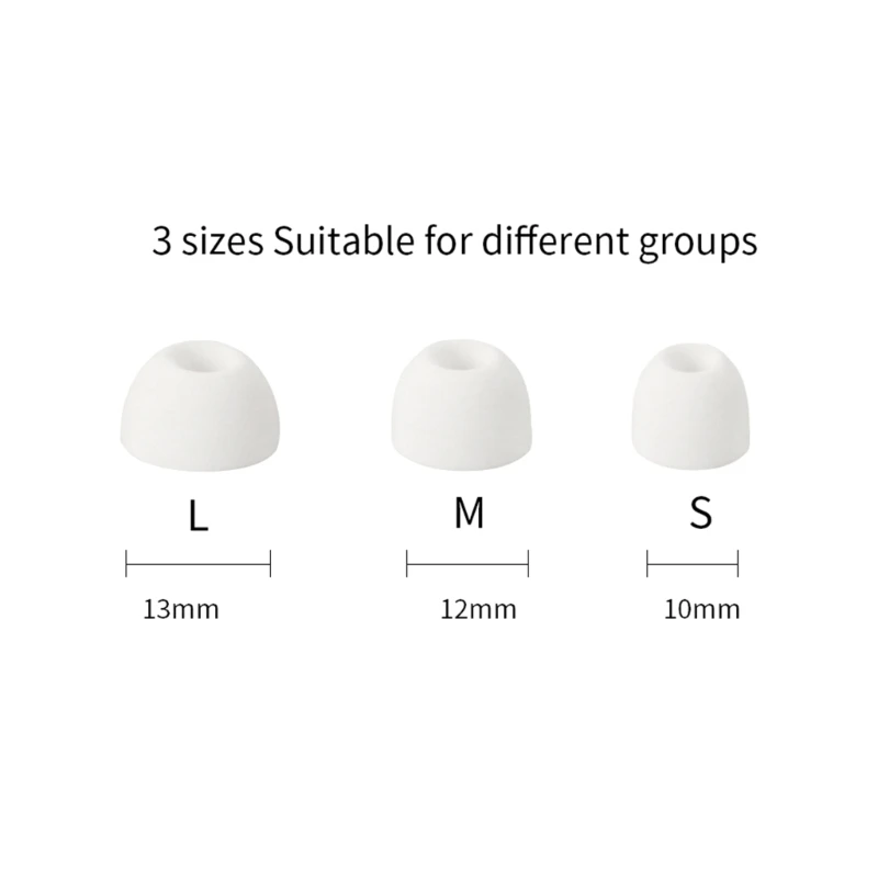 Tương thích với Tune 230NC Hearphone Ear Holders Earhooks Eartips Buds Soft Cover Phụ kiện Giảm tiếng ồn Vỏ chống trượt