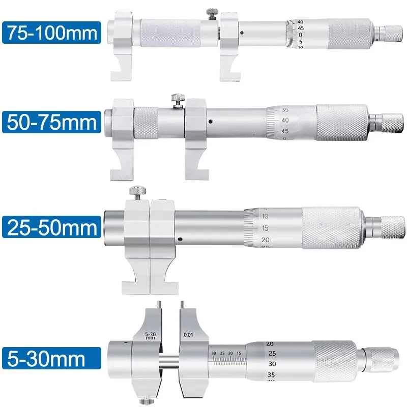 XCAN Internal Micrometer Inside Micrometer Micrometric Gauge For Measurement Indoor Internal Diameter Meter Measuring Tool