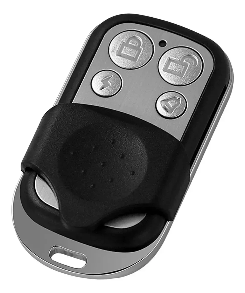 433MHz 4CH Remote Control Duplicator Key Fob Distance Remote Control 433.92MHZ Clone For Garage Door Gate With 12V 27A Battery
