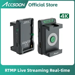 Accsoon SeeMo camera HDMI to 4K USB-C Video Monitoring for iphone ipad RTMP Live Streaming Real-time youtube Twitch