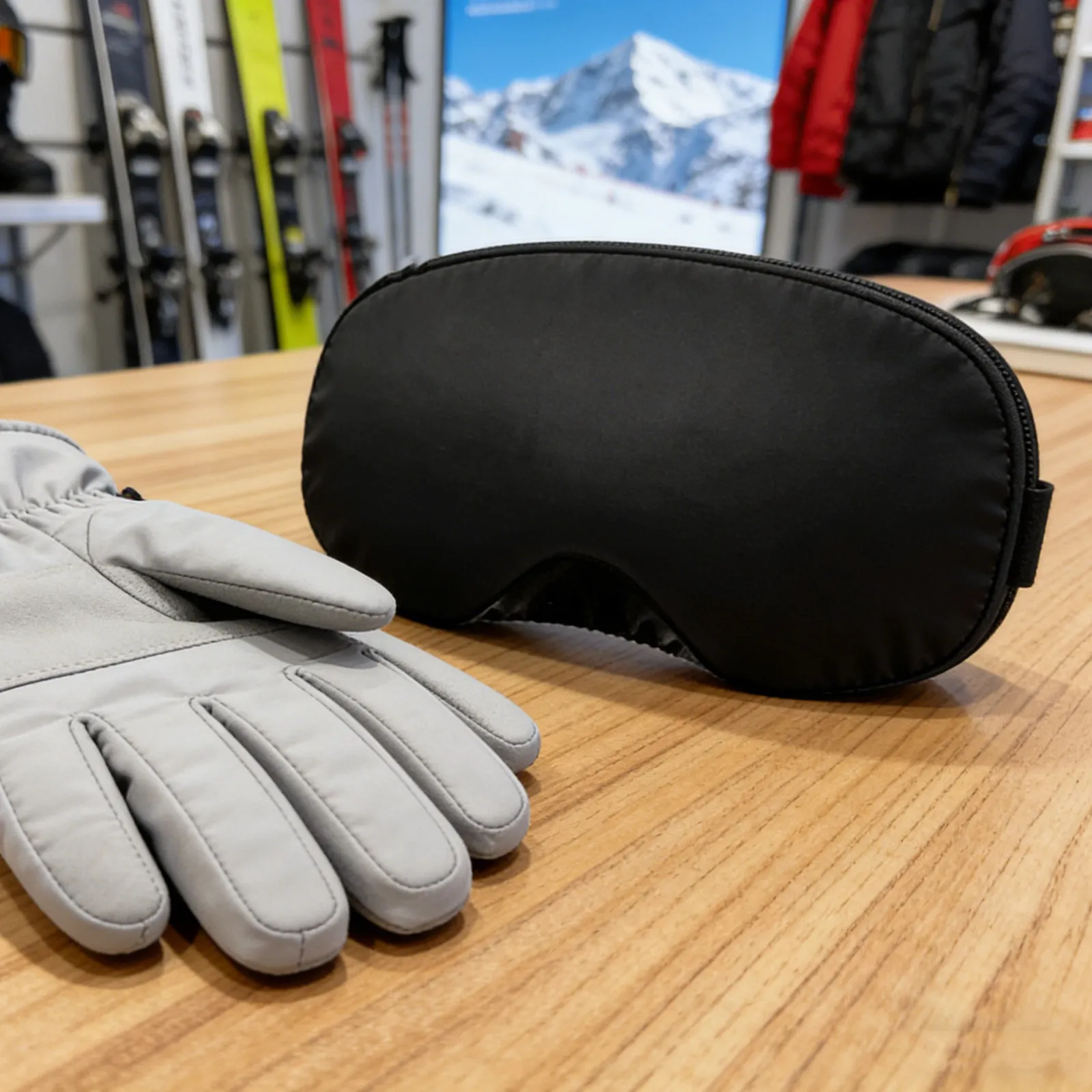 Ski Goggles Cover Protective Sleeve Flexible Washable Cloth Goggle Cover Dust-proof Cover Reusable Lens Protector