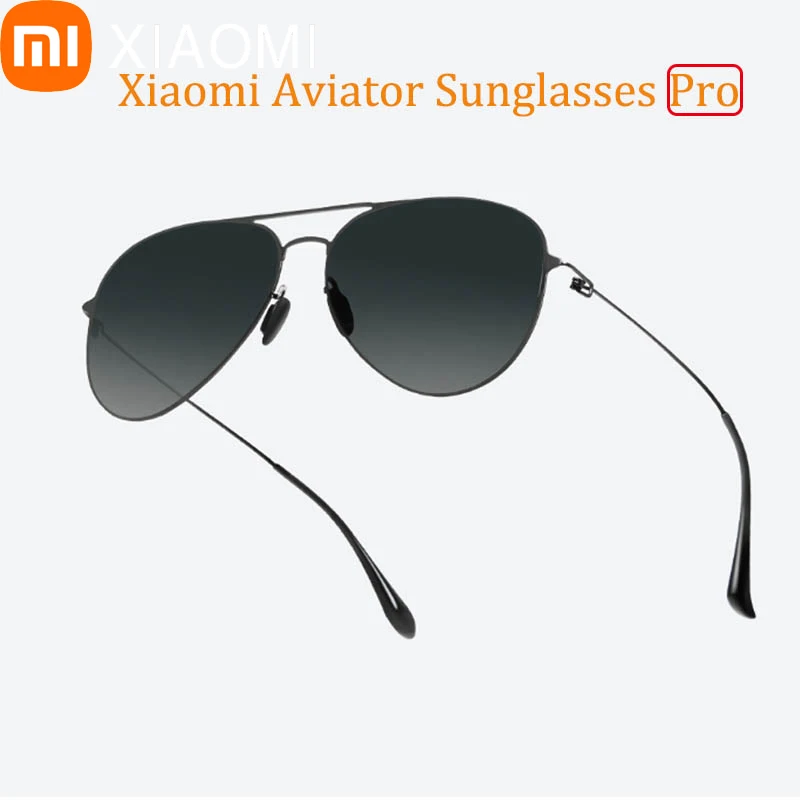 Xiaomi Mijia Aviator Sunglasses Pro Nylon Polarized Glasses TYJ04TS Light And Comfortable Wear Fashion Cool UV Blocking UVA UVB