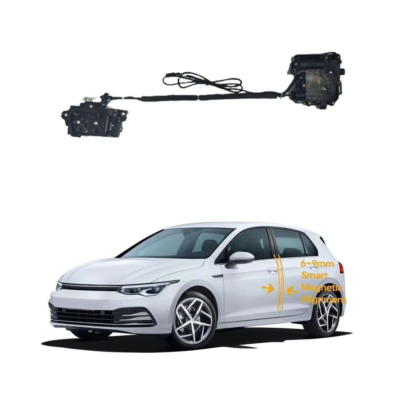 Auto Body System Electric Suction Door Assembly Soft Closing Modification Accessories For Beetle Golf Variant Sharan Scirocco