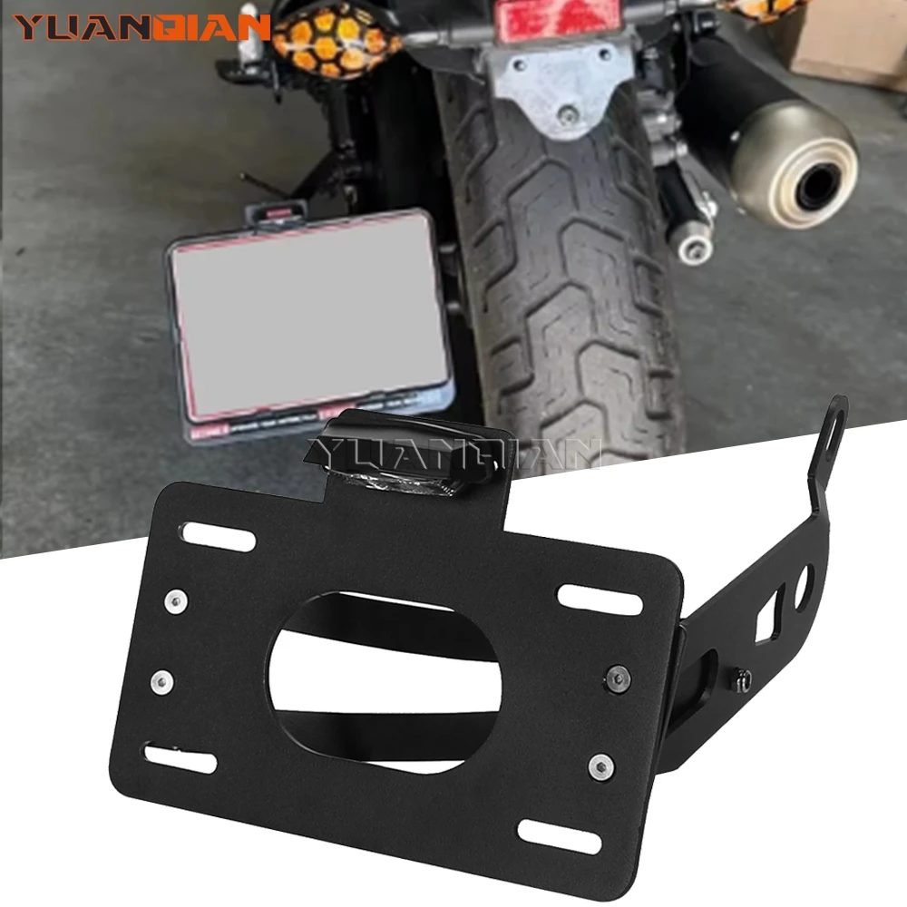 

Fit for YAMAHA XV 535 Virago XV 1100 Virago Side Fender Eliminator Side Mount License Plate Holder Side License Plate Holder