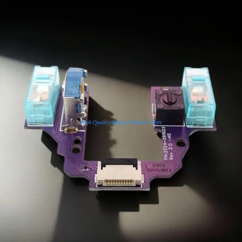 

U2JE PCB Board Button Board WeldingFree for GPROX Superlight2 Mouse Hot Swap with Gold Mouse Encoders