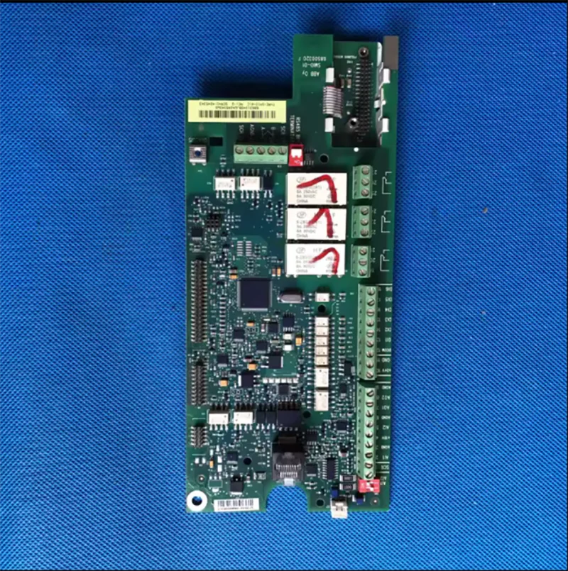 Imagem -02 - Abb Frequency Converter Board io Motherboard Second Hand Control Cpu Signal Control Acs510 Series Smio01c e Omio-01c