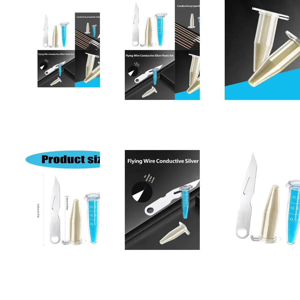  Professional Silver Conductive Pastes for Electronics PCBs and Screen Restoration