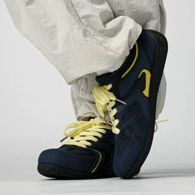 Zapatillas Retro Clásicas Alemanas para Hombre, Nuevas de Primavera 2026, con Suela Delgada, para Fitness, Deportes, Casuales, de Skate y de Carreras
