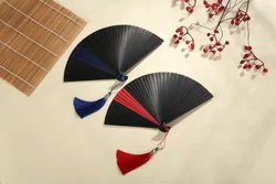Handmade Mini All-Bamboo Folding Hand Fan Chinese Japanese Retro Suitable For Weddings Dances Churches Parties Gifts