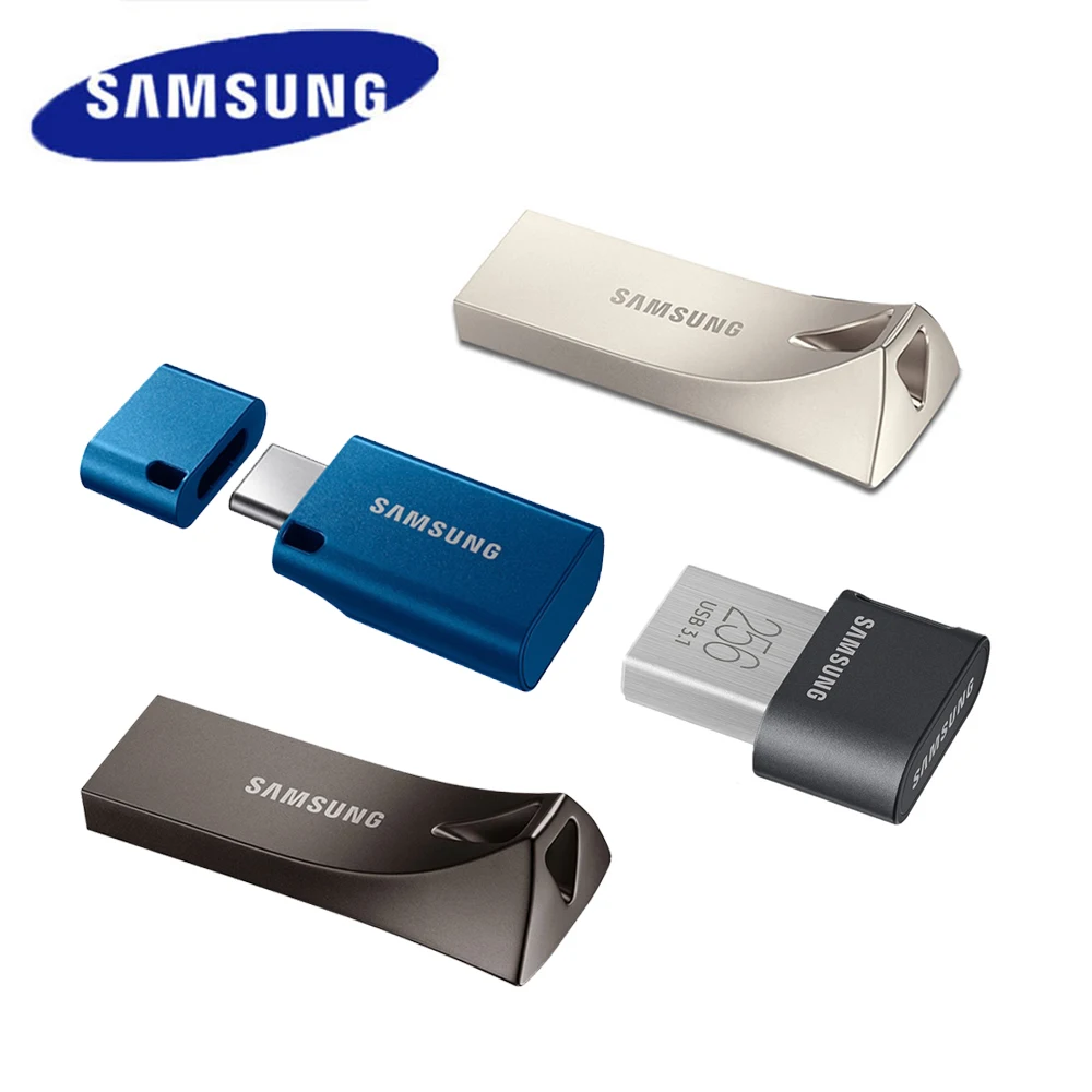 SAMSUNG BAR/FIT/Plus USB 3.1 Flash Drive 512G 256G 128G 64G USB Type-C Metalen Pen Drive USB3.1 Memory Stick Opslagapparaat U Disk