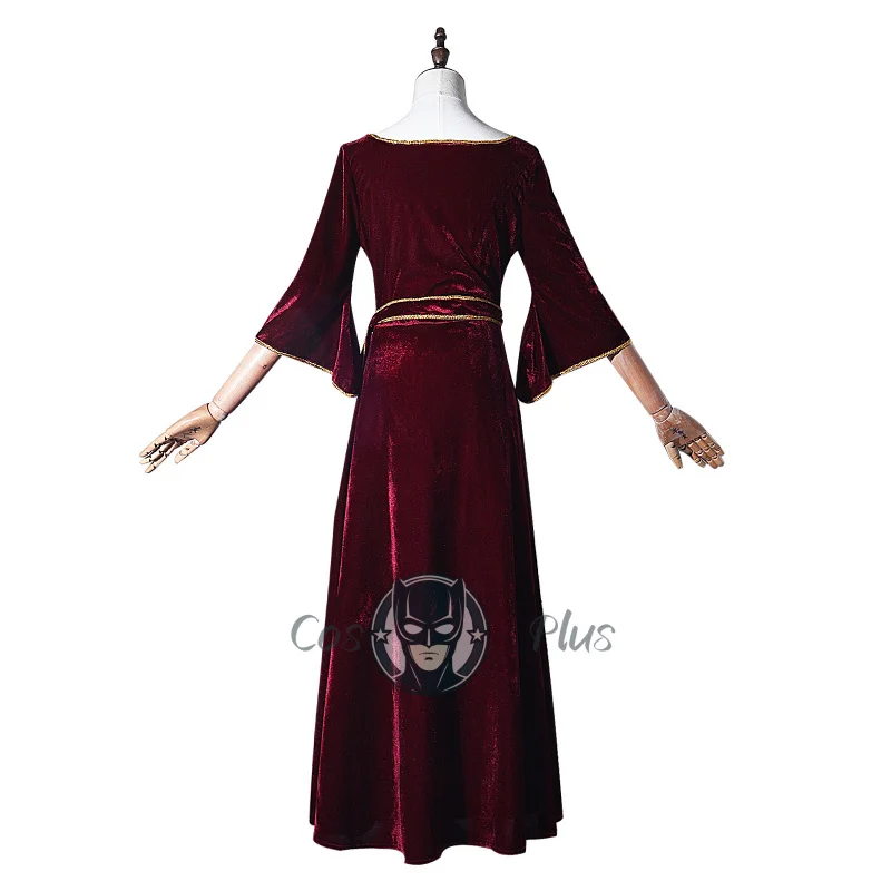 Vestido de madre enredada de película Gothel, disfraz de Cosplay, traje de Halloween, disfraz de Carnaval para mujeres adultas y niñas