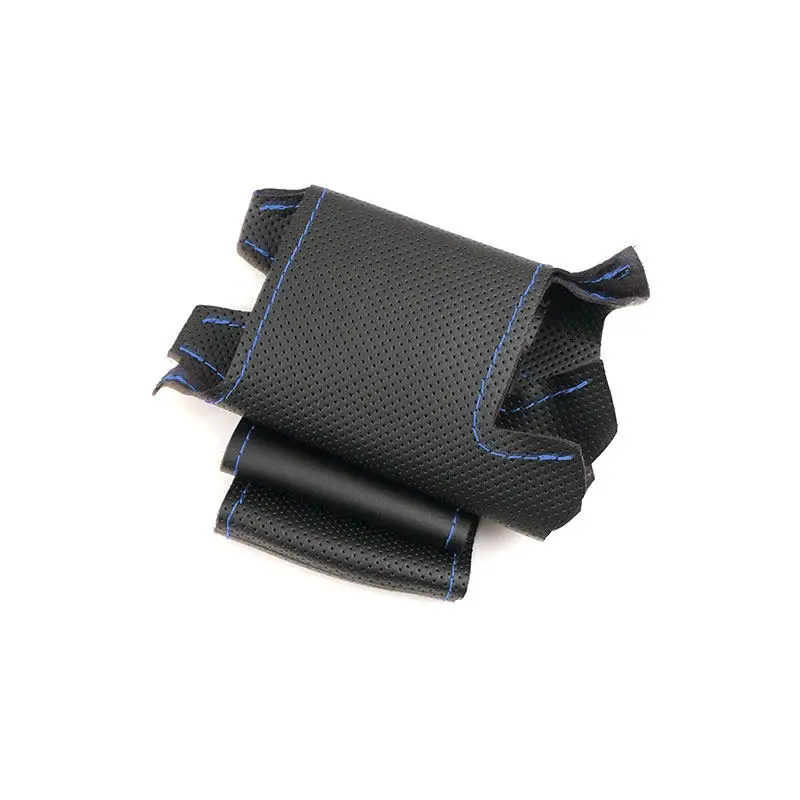 

Steering Wheel Cover Trim For Seat Ibiza 2004 2005 2006 Microfiber Leather Interior Accessories with adhesive tools
