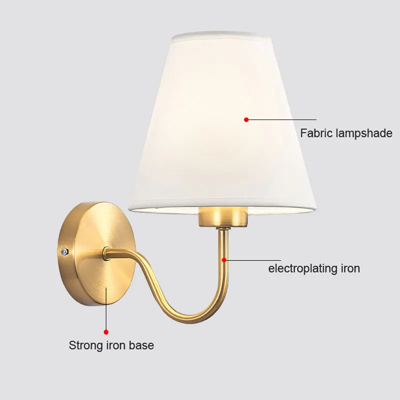 Imagem -06 - Simples Moderno Led Criativo Lâmpada de Parede Cabeceira Walllamp Sala de Estar Corredor Varanda e Quarto Estilo Europeu e Americano