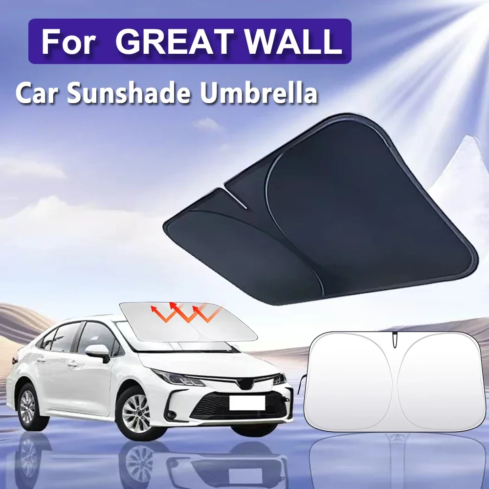 

For GREAT WALL HAVAL H6 H9 M6 F7 POER Great POER GWPERI C2OR C30 C50 Car Windshield Sunshade Cover Anti UV Protection Auto Parts