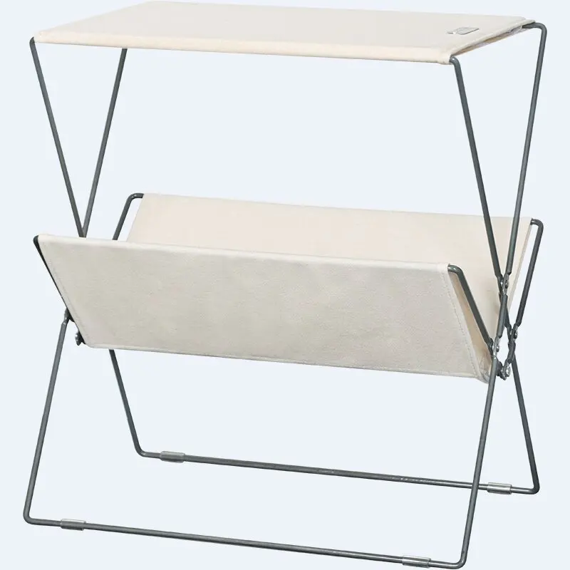 Japanese-style Folding  Creative Coffee Table, Hui Shi She Ju Multifunctional Small Side  Cabinet Fabric Magazine Rack