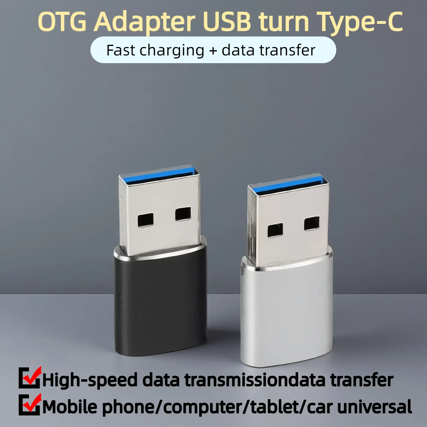 Mobile Phone Adapters USB 3.2 Male To Type C Female Fast Transmission Converters Support for IPhone 15Pro