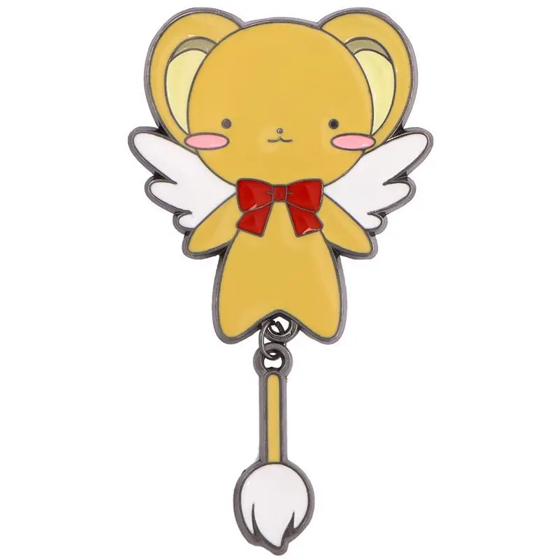 Cardcaptor Sakura Anime Two-Dimensional Peripheral Versatile Sakura Spinel Cerberus Cartoon Brooch Metal Badge Accessory - view 3