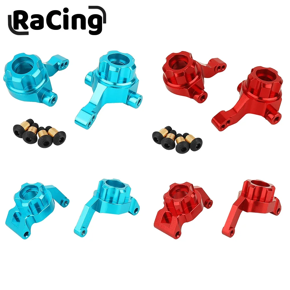 Metalowe przednie i tylne zwrotnice wsporniki piasty kierownicy części zamienne do Tamiya TT-02B TT02B 1/10 RC samochód do driftu