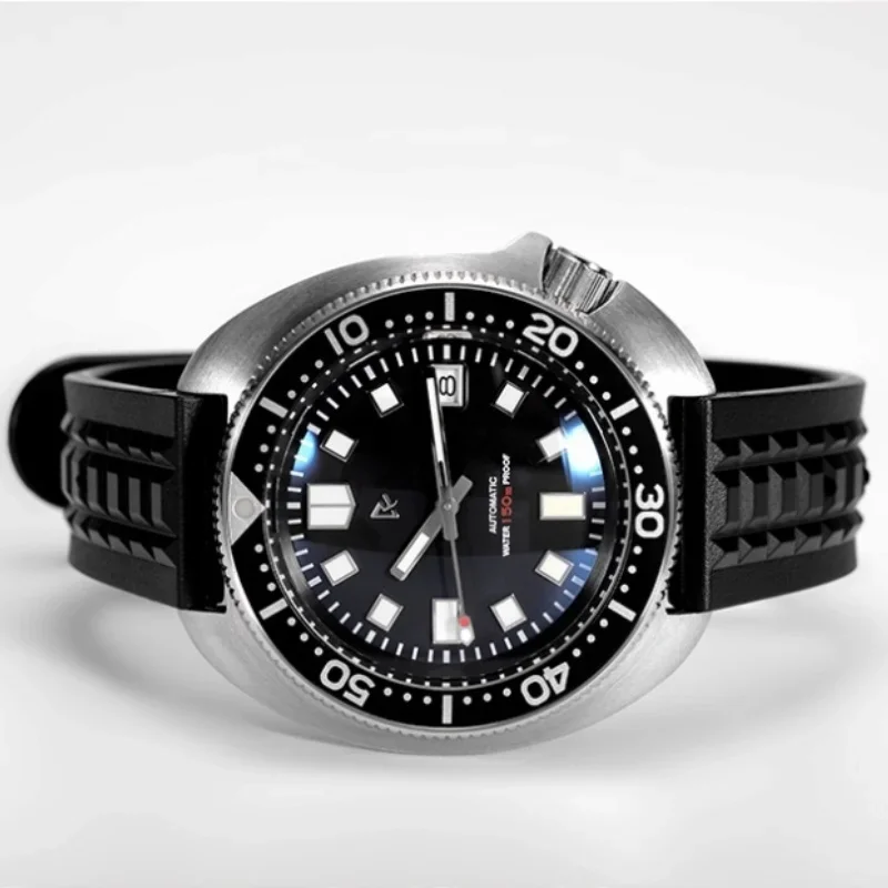 Rdunae 2025 Новые мужские механические часы NH35A R2X из нержавеющей стали для дайвинга со светящимся сапфировым стеклом AR-покрытие Reloj Hombre