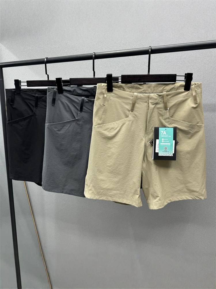 

Водонепроницаемые мужские повседневные шорты для активного отдыха с 3D-кроем, быстросохнущие, дышащие, для бизнеса и повседневной носки