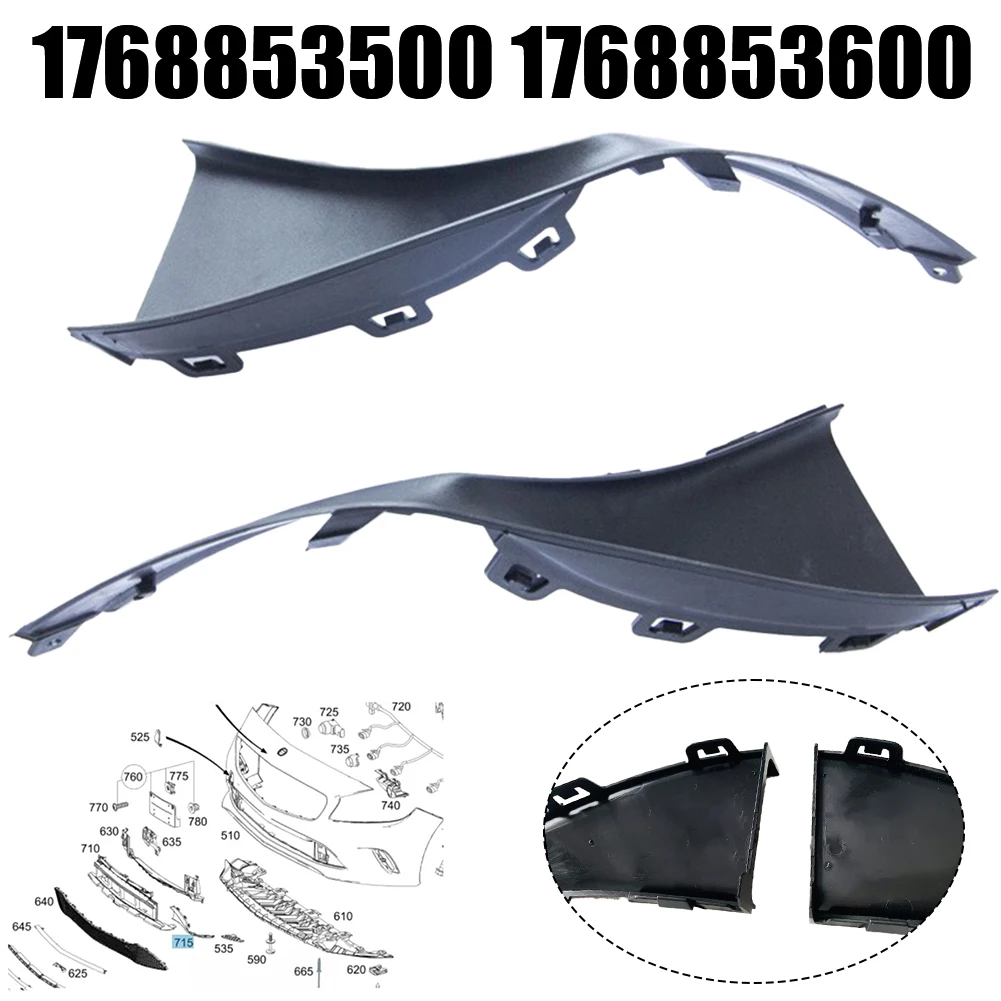 

Front Bumper Grille Bracket For Mercedes W176 For A-Class 2015 For CLA 45 For AMG 1768853500 1768853600 Bumper Grille Bracket