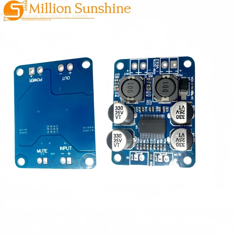TPA3118 Digital Amplifier Board Mono 60W Class D High Efficiency 8-24V Wide Voltage for Car Audio Subwoofer Active Speaker