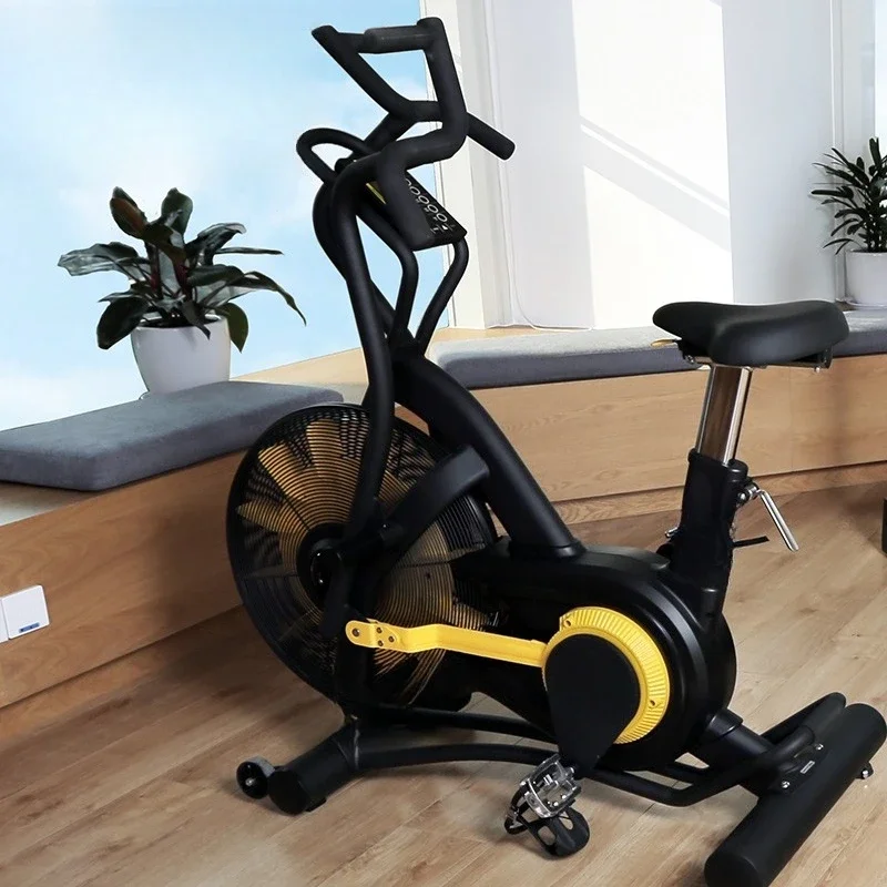 Spinning bike fan exercise bike wind resistance magnetic control bicycle high-strength gym equipment