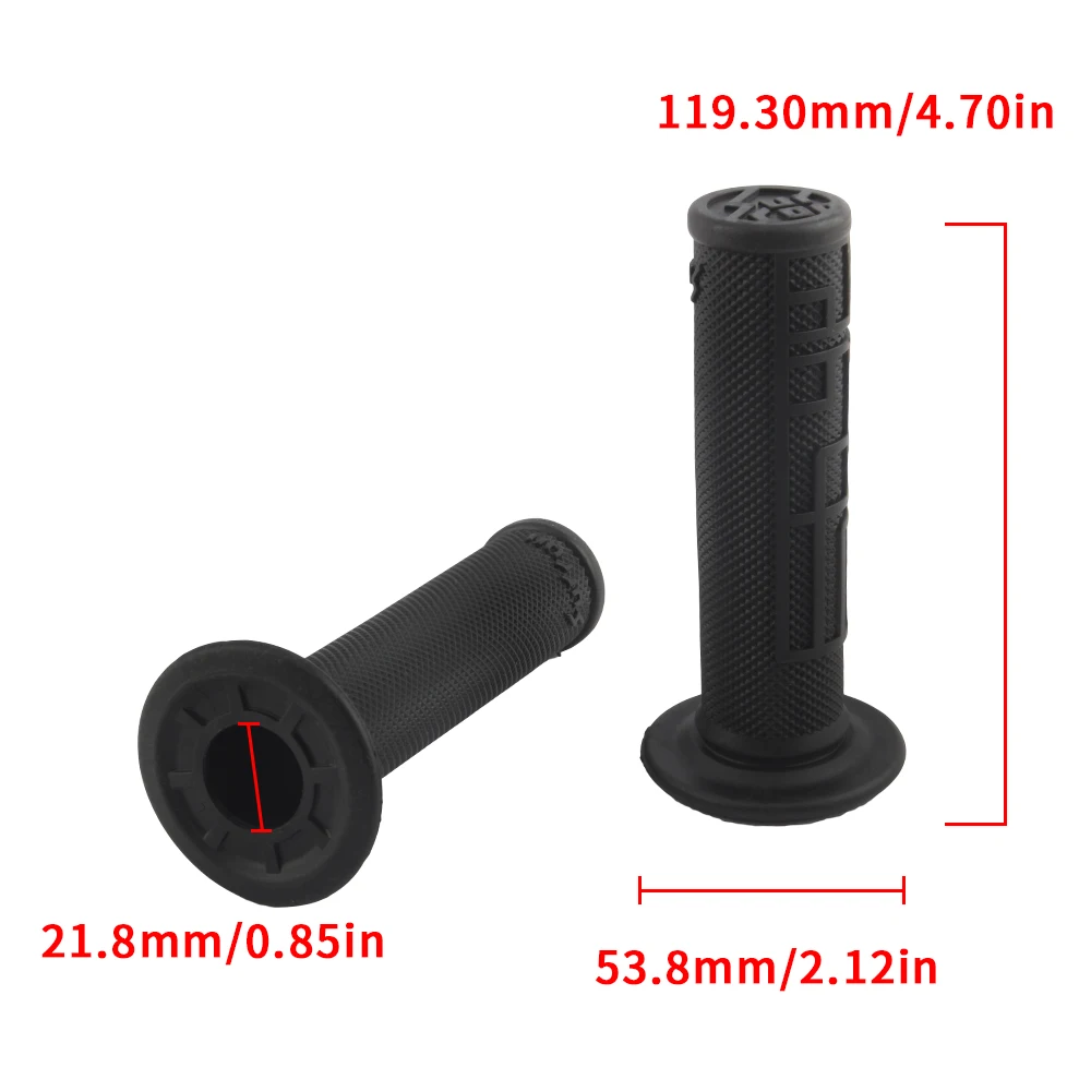 Motorcycle 22mm Rubber Handlebar Grip Set For Surron Light Bee Ultra Bee S X Off Road Dirt Bike Replacement Accessories