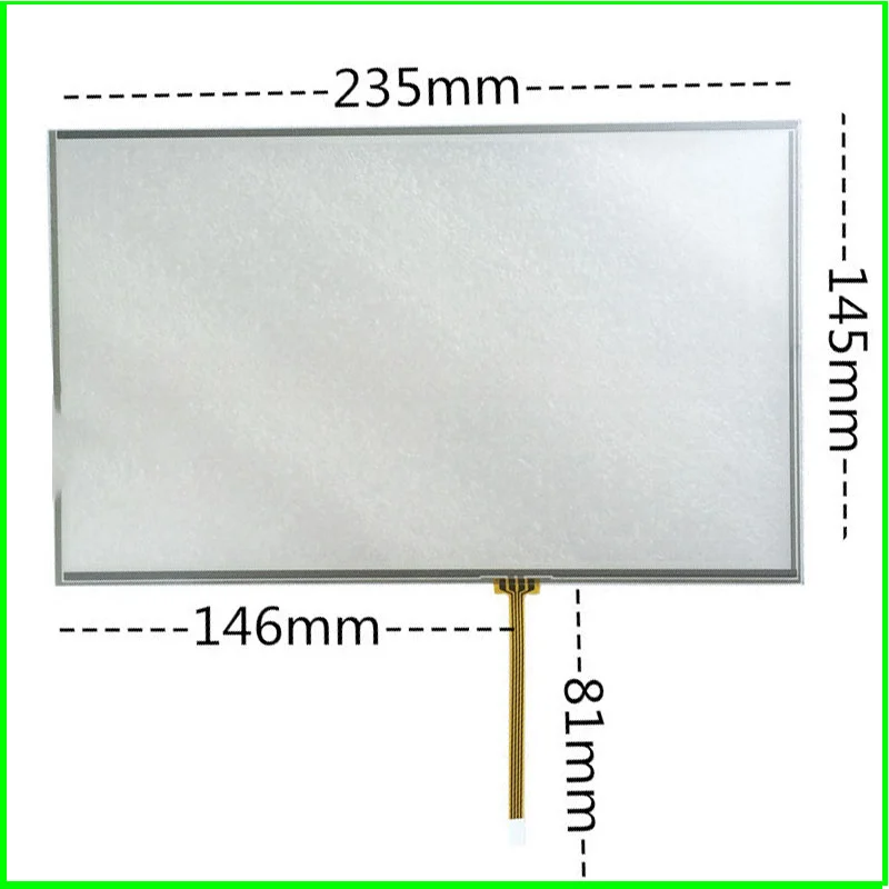 10.2 Inch AI2515 Touch Screen 235mm*145mm 4 Wire Resistive Touch Panel FOR TABLE for Laptop 235*145 AT102TN03 V.9 V.1 V.8 Touch