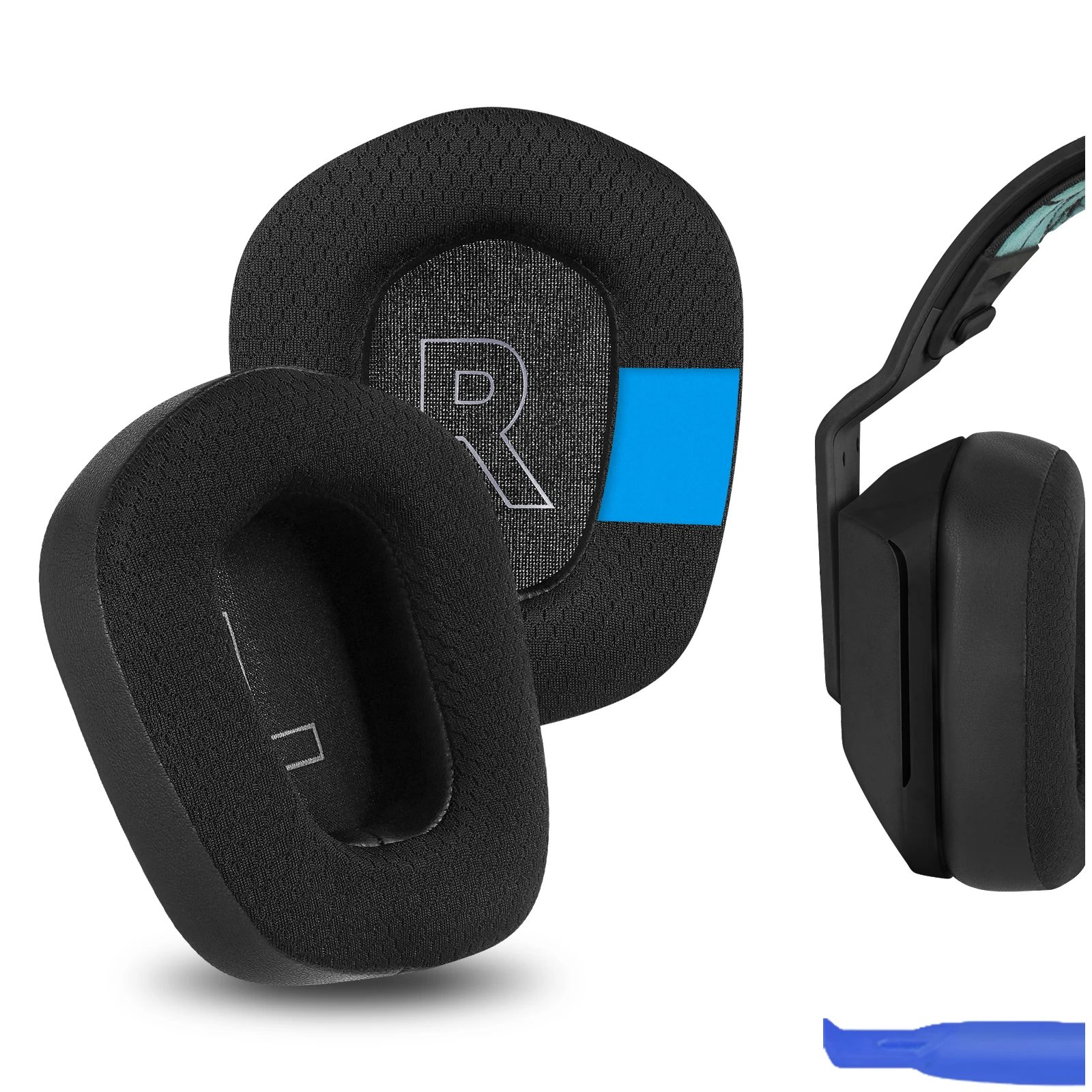 

Geekria Sport Cooling-Gel Replacement Ear Pads for Logitech G733 Headphones Ear Cushions, Headset Earpads