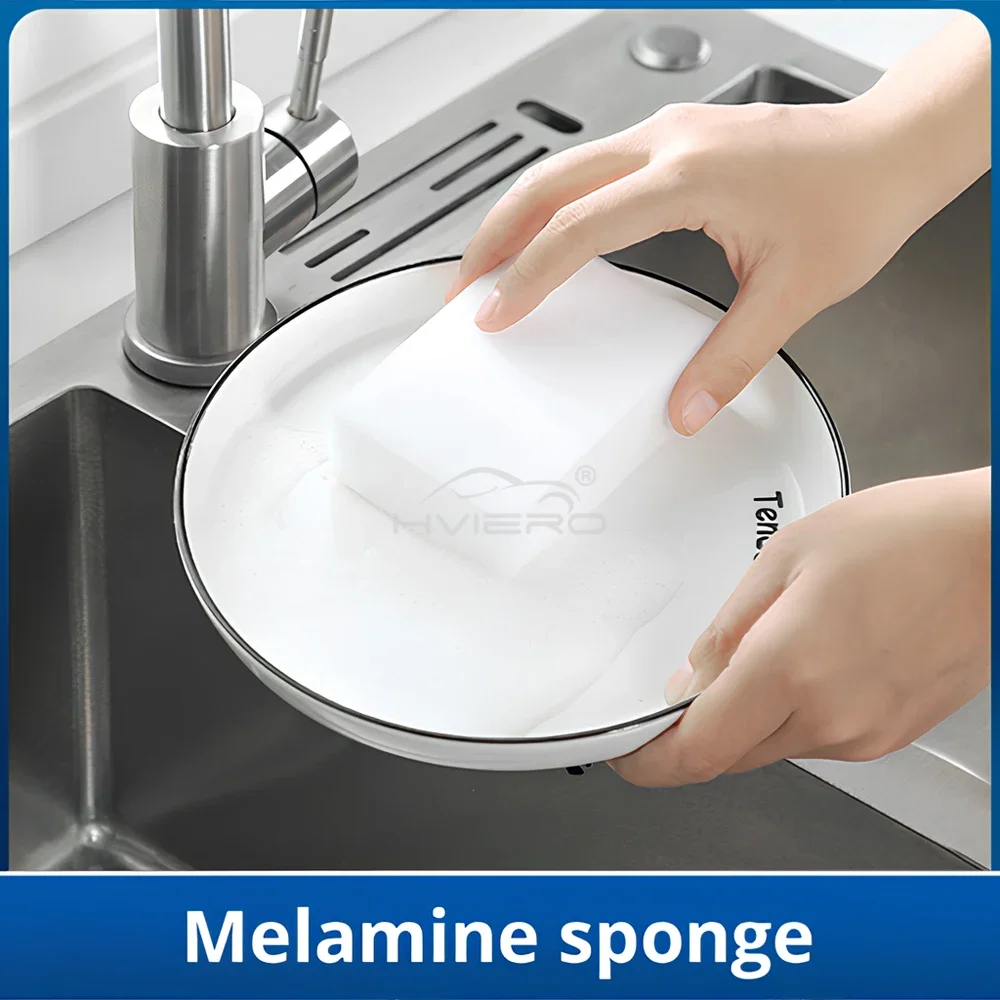 White Sponge Rubber Melamine Cleaner Multi-purpose Kitchen Bathroom Cleaning Tool Sponge Recommended Fashion Trust Popular Brush