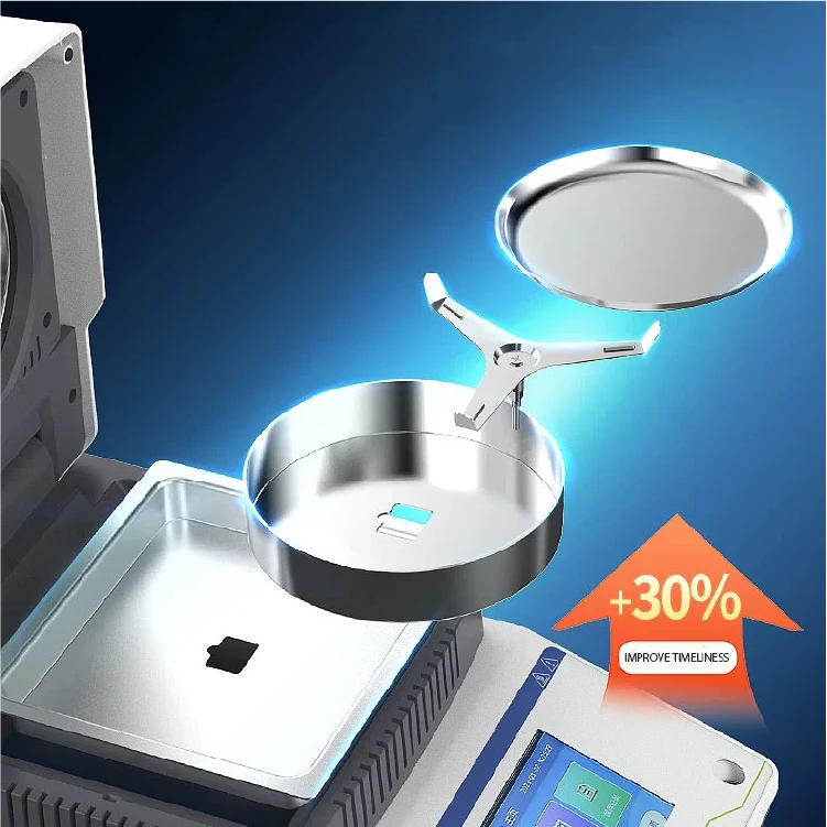 SKZ111L-5 LCD Display Halogen Moisture Industrial & Laboratory Usage Moisture Meters