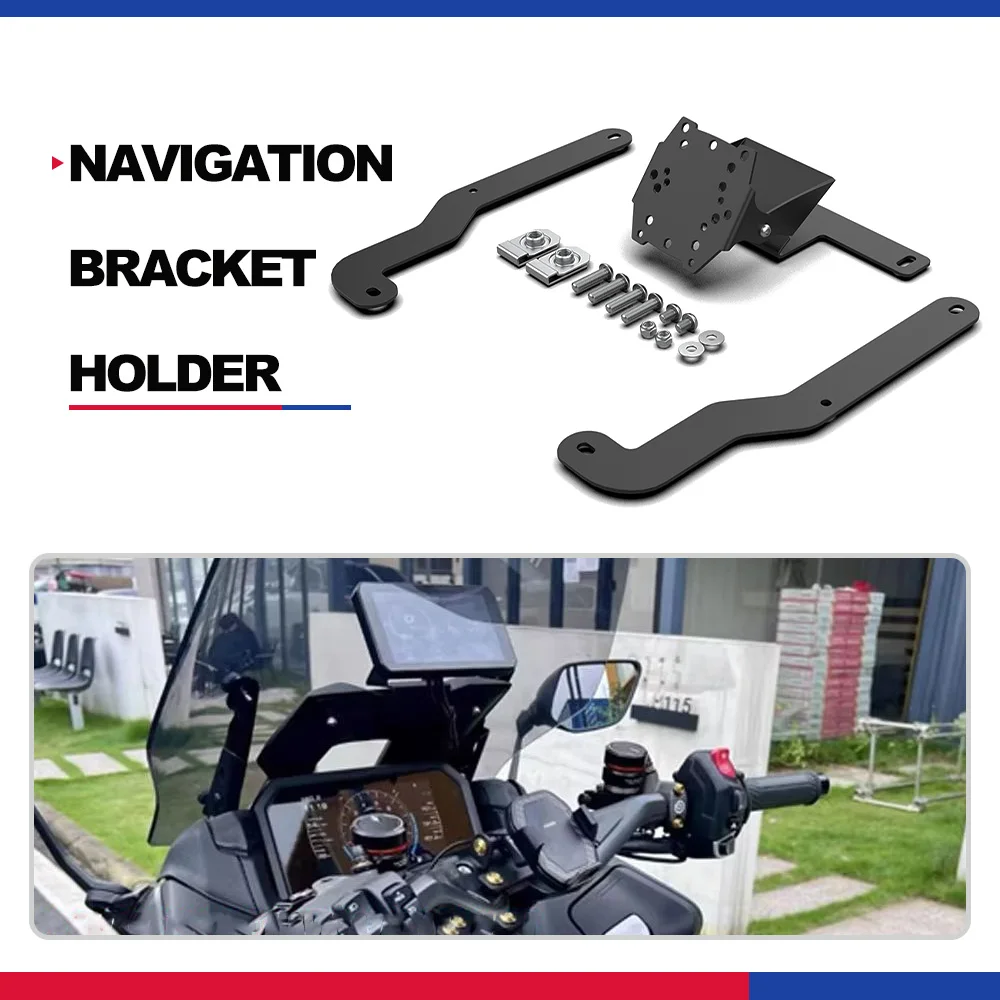 

For Yamaha TMAX T-MAX 560 T-MAX560 TMAX560 2022 2023 2024 2025 Motorcycle GPS Smart Phone Navigation Mounting Bracket Holder