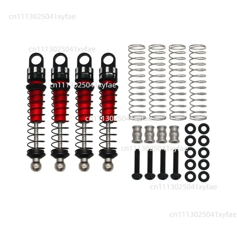 Aluminum Oil-Dampened Shock Set 1/18 RC Car Upgrade Parts Metal Shock Absorbers