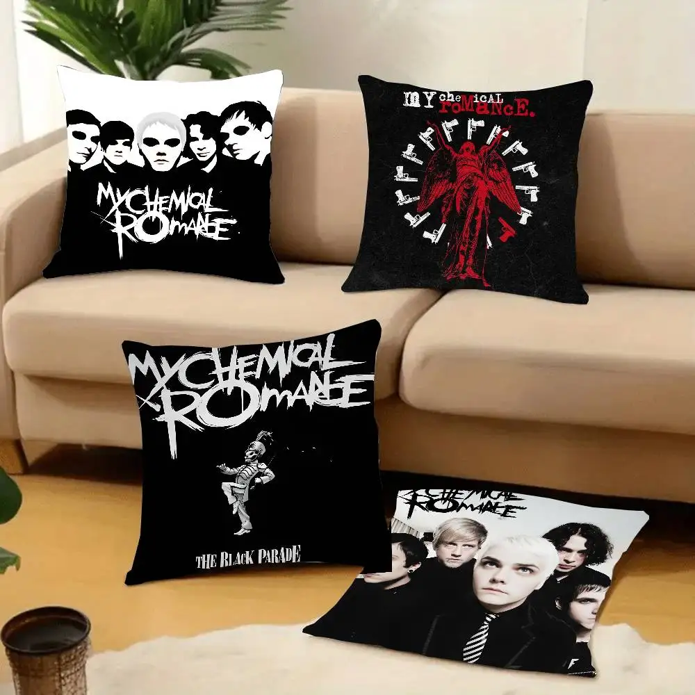 M-My C-Chemical RomanceS Pillow Case Home Decor Throw For Sofa Bed Car Room Decor Gift Idea