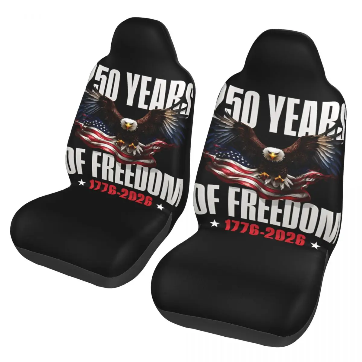 America 250th Anniversary Universal Car Seat Cover Auto Suitable For All Kinds Models Car Seat Protection Covers Seat Protector