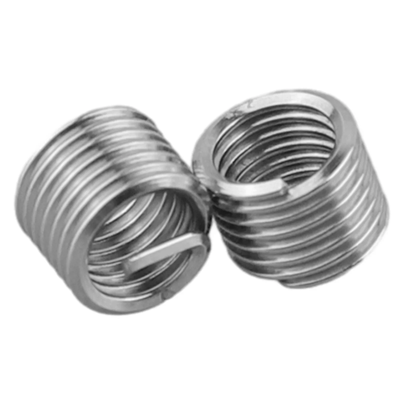 50X Wire Thread Insert Stainless Steel 304 Wire Screw Sleeve Bushing Helicoil Wire Thread Inserts M6 X 1.0 X 1.5D