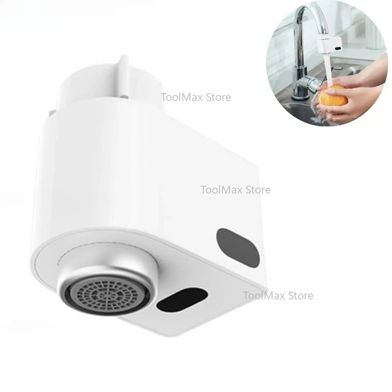 Automatic Water Saver Tap Smart Sensor Faucet Infrared Anti-overflow Kitchen Bathroom Inductive Nozzle Saving Device