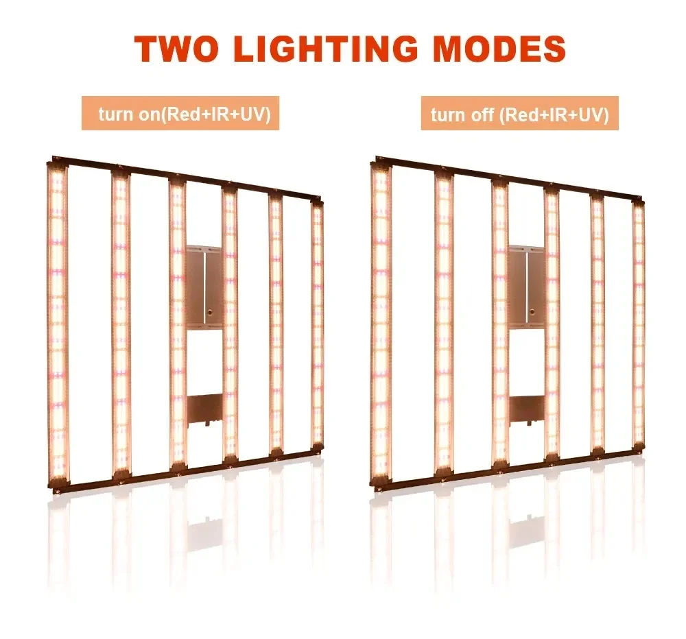 1000W 1500W pełnozakresowe LED oświetlenie do uprawy Sam-sung LM301H technika kwantowa doprowadziła do oświetlenie do uprawy baru UV i