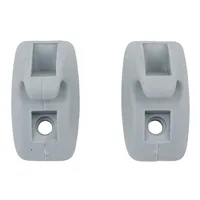 2Pcs Cars Sun Visor Supporting Clips 191857559 Sunvisor Clips Hook Support Brackets Car Accessories For Rabbit For MK1 For MK2