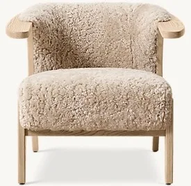 #Customizable Size Chair Handcrafted Wood Frame Ergonomic Living Room Chair