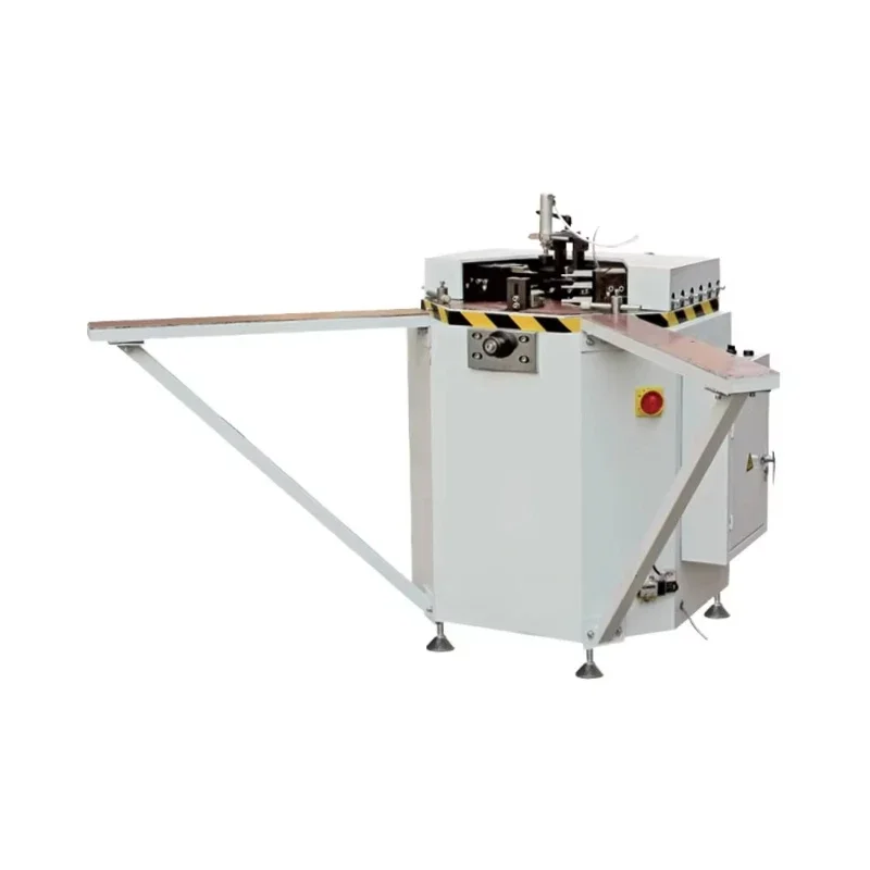 

Single-head aluminum window and door making machine with corner crimp 220V PLC basic core components