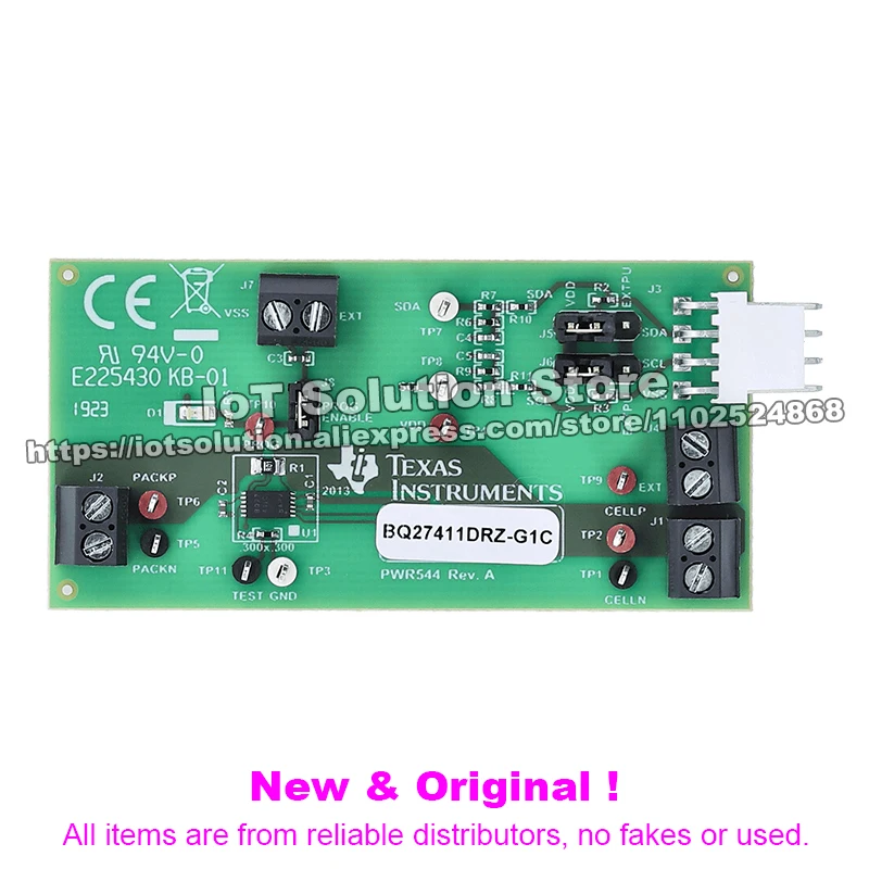 BQ27411EVM-G1C Pack-Side Impedance Track Fuel (Gas) Gauge Evaluation Module BQ27411EVM G1C