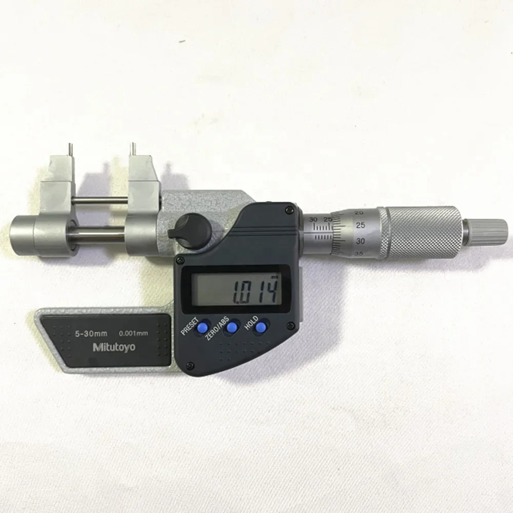 

Mitutoyo 345-250 Inside Micrometer With Round Pin,5-30mm Digital Inside Micrometer